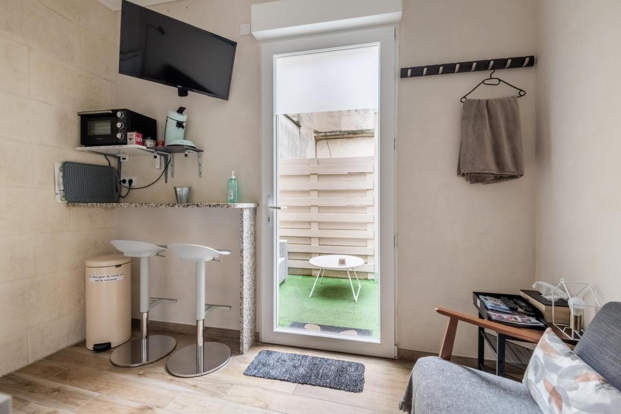 Studio En Duplex-Aircon-Terrasse-Parking-Calme Burdeos Exterior foto