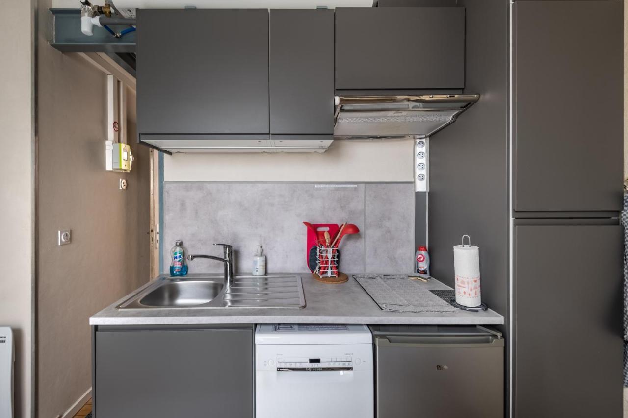 Studio En Duplex-Aircon-Terrasse-Parking-Calme Burdeos Exterior foto